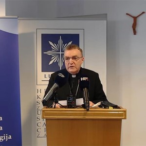 Govor kardinala Bozanića na otvaranju ciklusa "Put suverenosti" na HKS-u